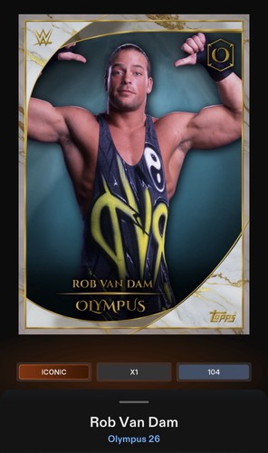 Rob van dam - dam, platinum