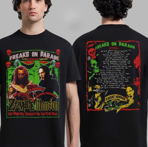 Maglietta rob zombie - maglietta,