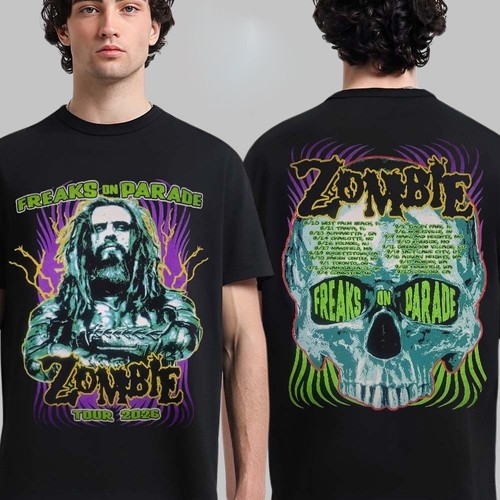Shirt rob zombie freaks - zombie, on