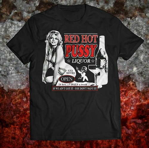Shirt uomo red - hot, pussy