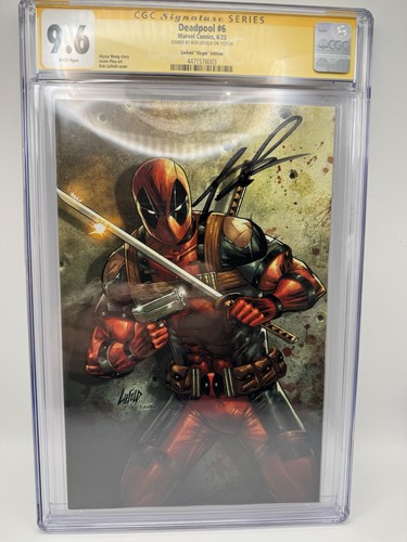 Deadpool cgc 9 6 liefeld - cgc, ss